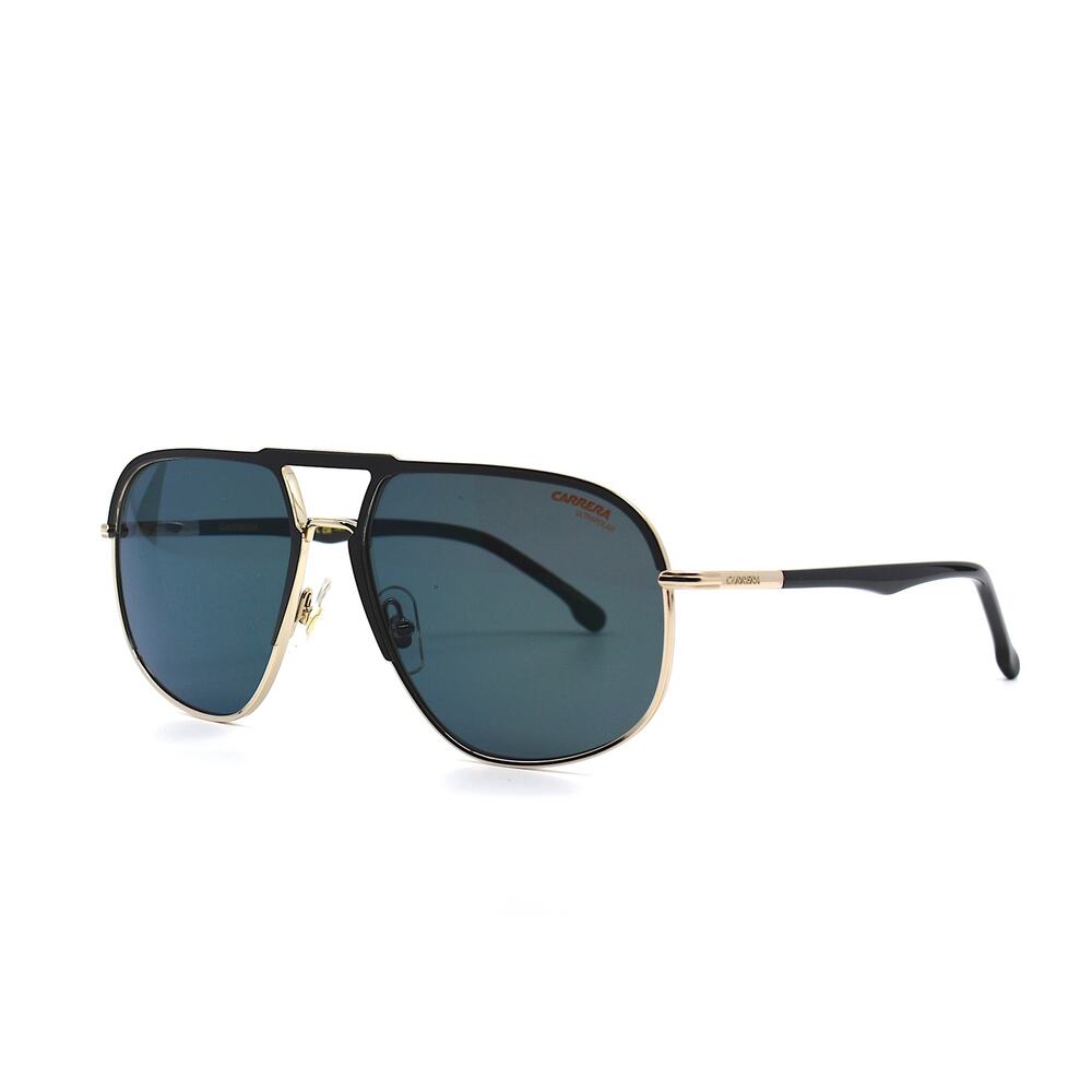 NEW CARRERA 1051318/S 2M2 BLACK GOLD GREY POLARIZED AUTHENTIC SUNGLASSES - Picture 3 of 12